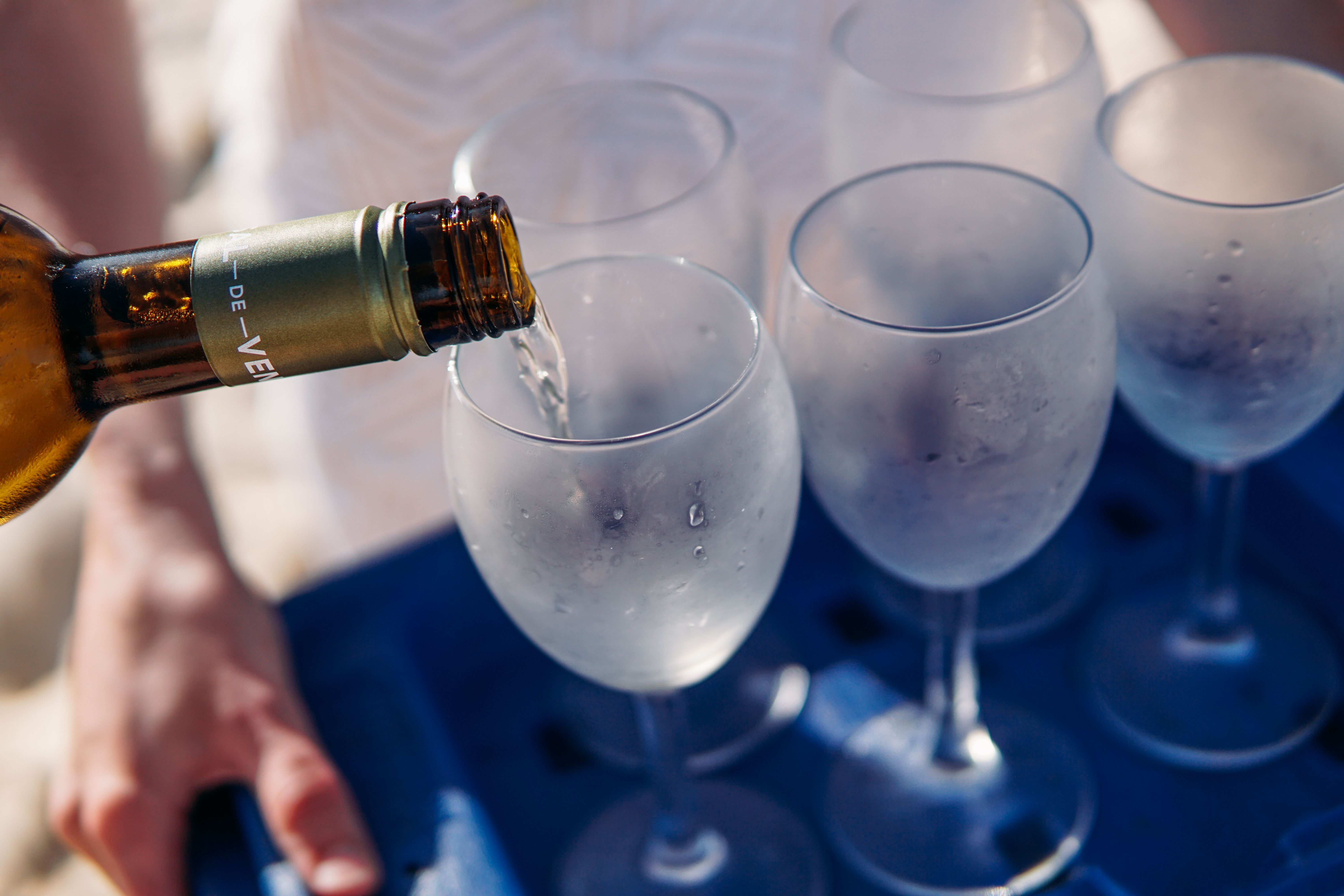 Chilled Glass Tray